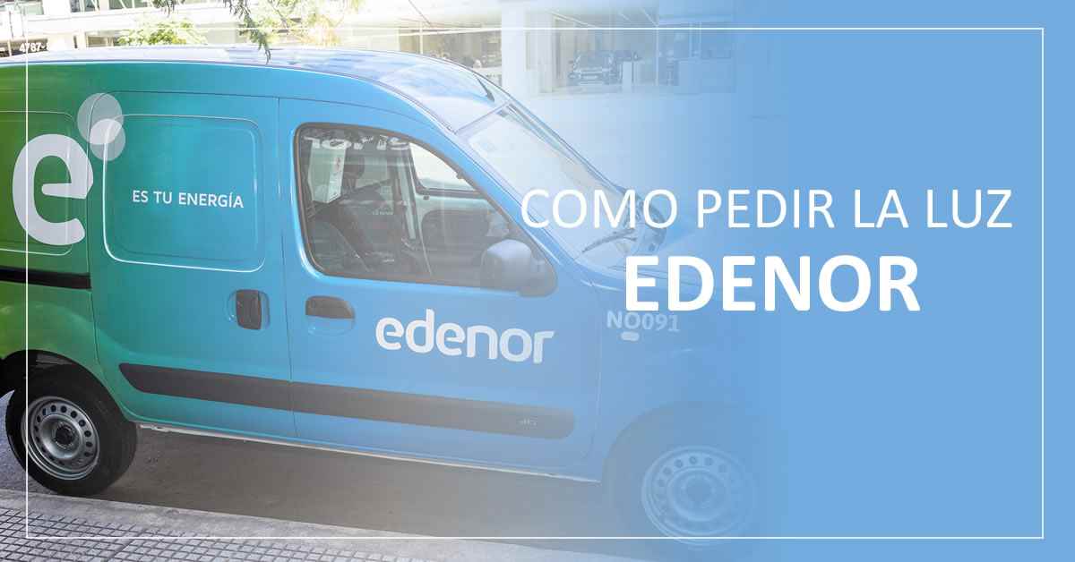 como pedir la luz y el medidor en edenor