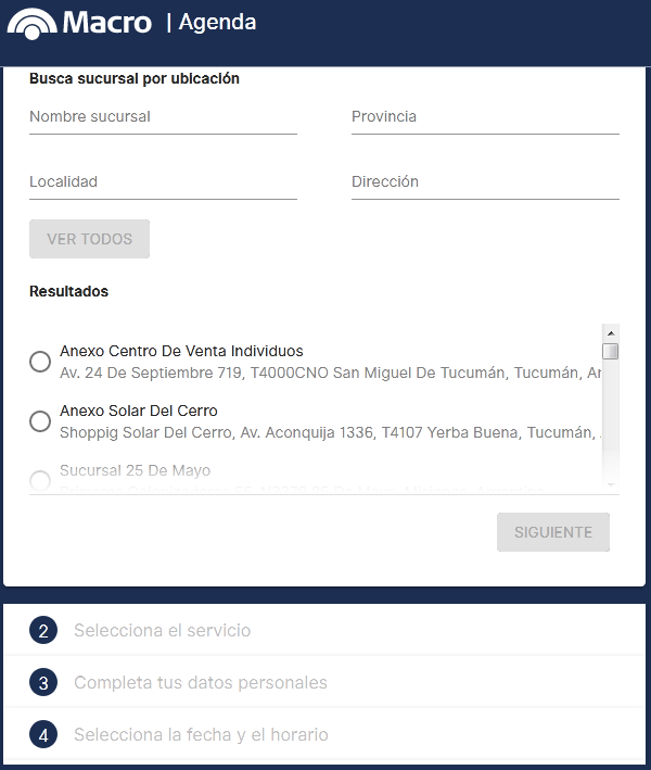 ¿Cómo sacar turno para el Banco Macro?