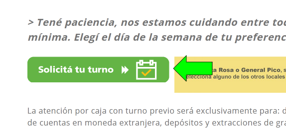 como sacar turno en el banco de la pampa para la sucursal como sacar turno en el banco de la pampa para ir a la sucursal