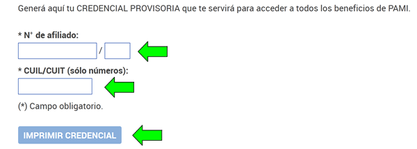 ¿Cómo hacer un carnet provisorio PAMI online?