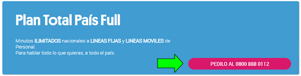 solicitar una linea fija al 0800 de telecom argentina