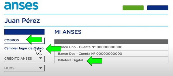 cómo cambiar el lugar de cobro en ANSES 