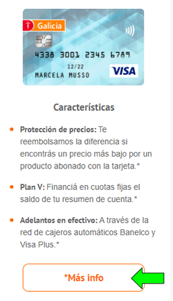 cómo solicitar la tarjeta de crédito del banco galicia