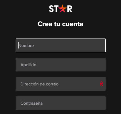 formulario online crear cuenta star play argentina