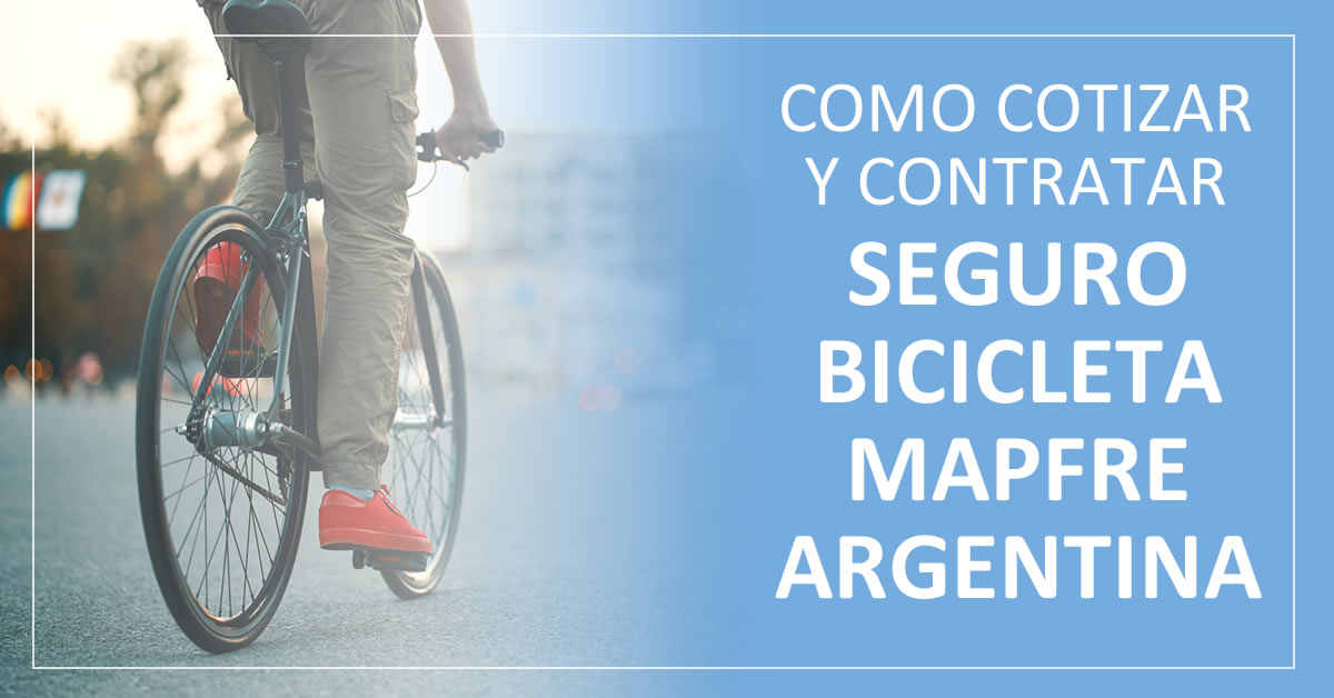 cotizar y contratar seguro para bicicletas mapfre argentina