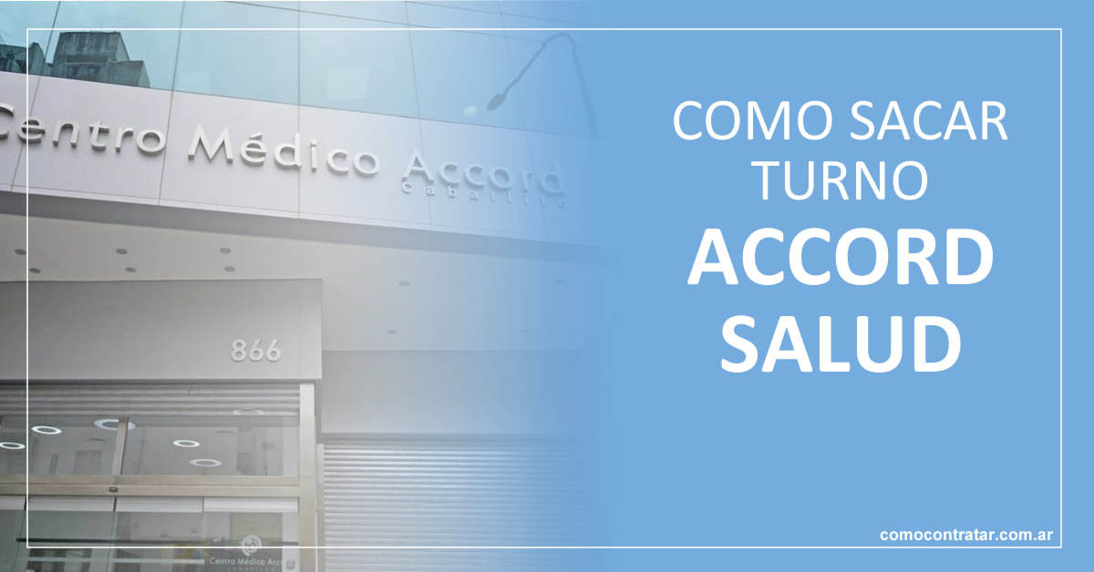 como sacar turno online centro médico accord salud