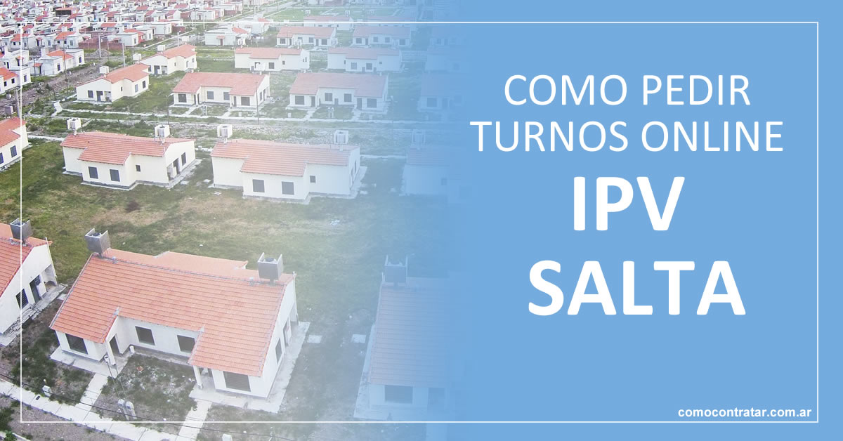 como pedir turnos online ipv salta argentina