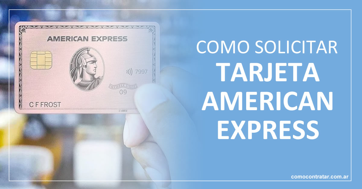 como solicitar online tarjeta american express argentina