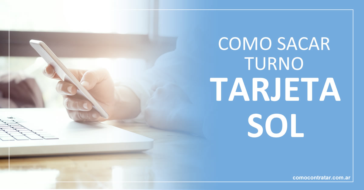 como sacar turnos online tarjeta sol santiago del estero