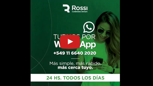 video tutorial sacar turnos rossi whatsapp