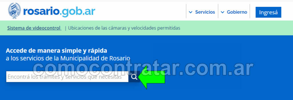 buscador de trámites municipalidad de rosario online