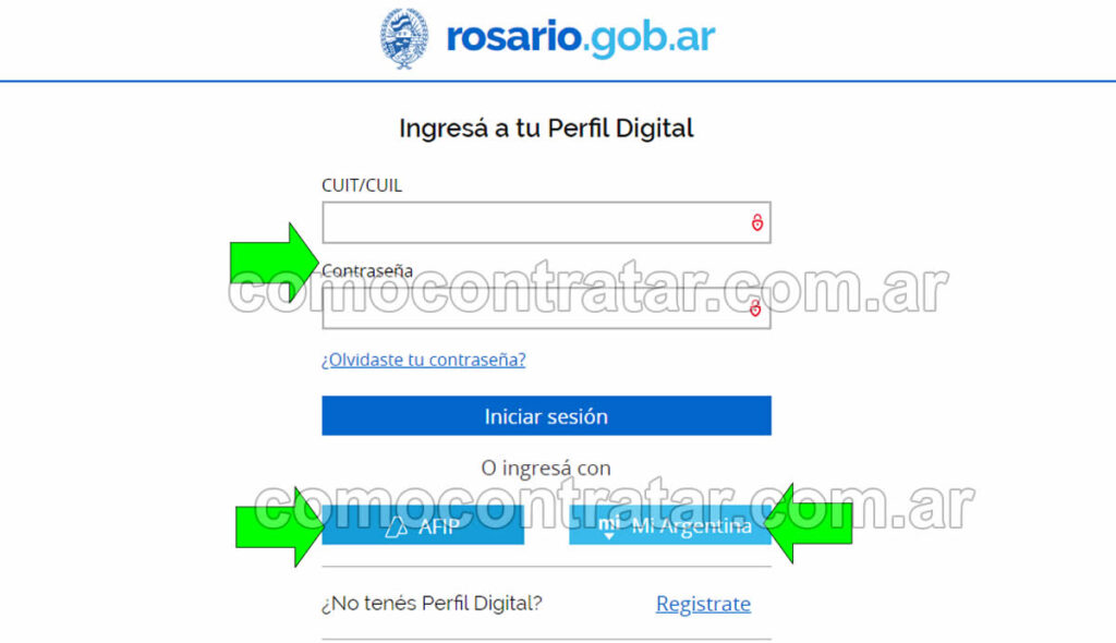portal de trámites online municipalidad de rosario santa fe