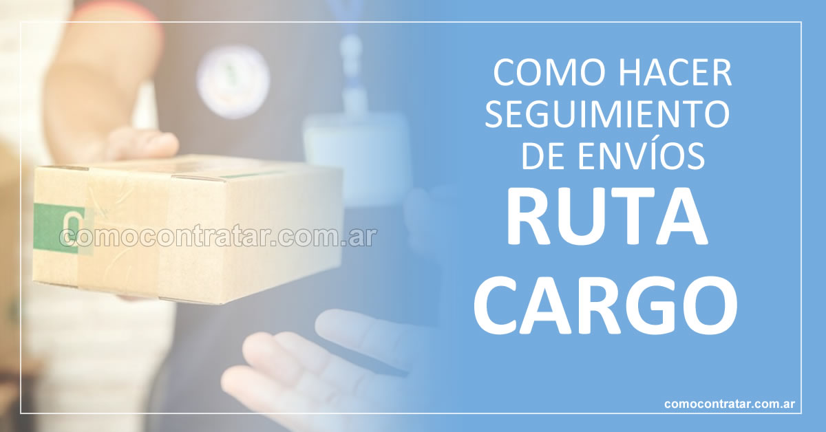 imagen de cartero en hacer seguimiento de envíos y paquetes ruta cargo argentina