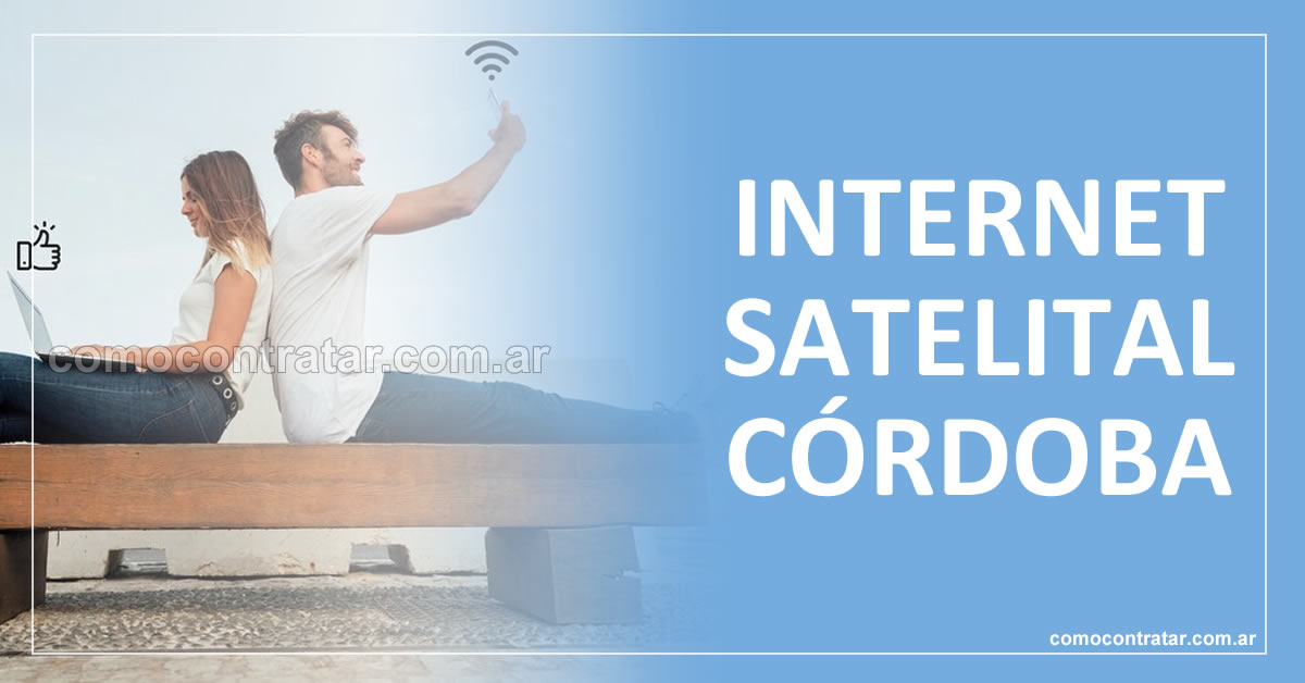 pareja joven conectando a internet por satélite en internet satelital córdoba argentina