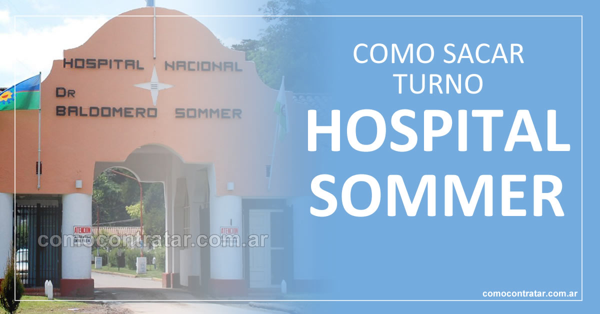 foto del frente del hospital para cómo sacar turno hospital sommer de general rodriguez online y por teléfono
